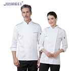 Куртка для шеф-повара, белая, для мужчин и женщин, для ресторана, отеля, для приготовления пищи, кафе, пекарни, парикмахера, официанта, осенне-зимние топы