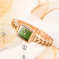 watch for women ins quartz watch luxury fashion temperament retro rectangular bracelet metal watch