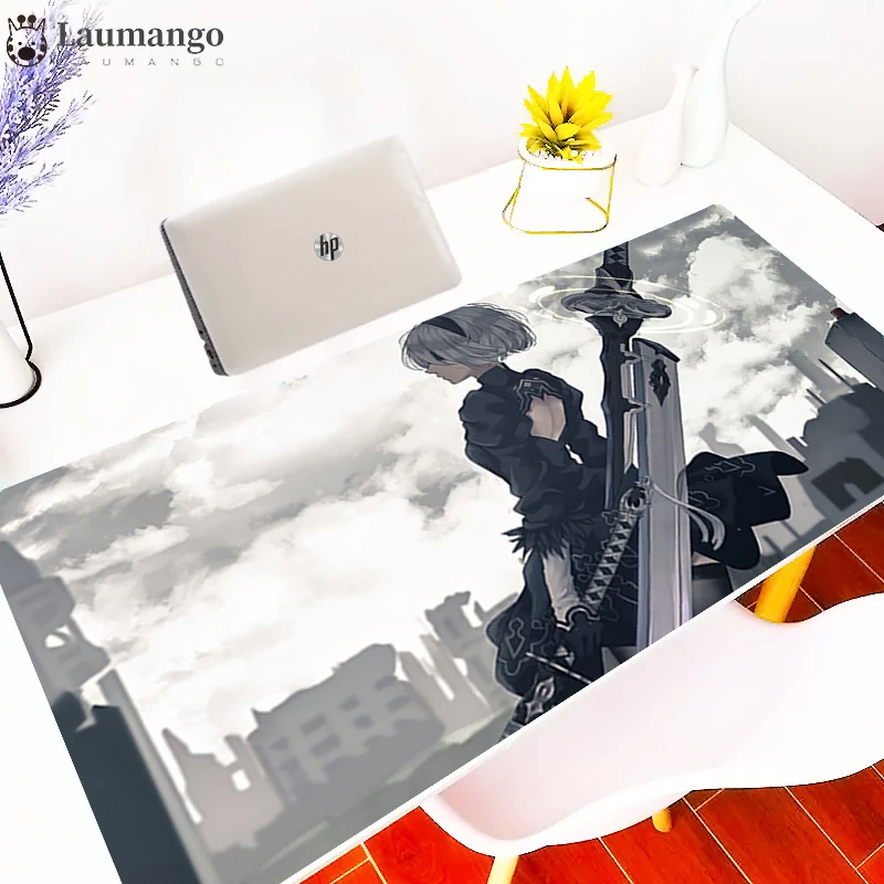 

Mouse pad Nier automata Office professional gaming accessories anti-slip protective hand wear-resisting gamer Desk mat Mousepad