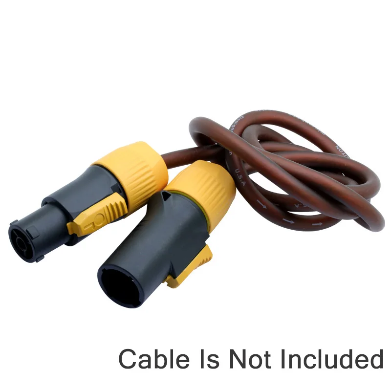 

100pcs/lot IP65 Waterproof 3PIN AC Power Connector Male/Female Plug Connector OUT/IN 250V Power Plug for Stage Light LED Screen
