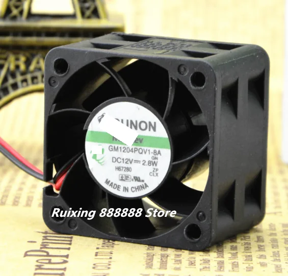 

Высокоскоростной серверный вентилятор 4028 GM1204PQV1-8A 12V 2,8 W 4 см