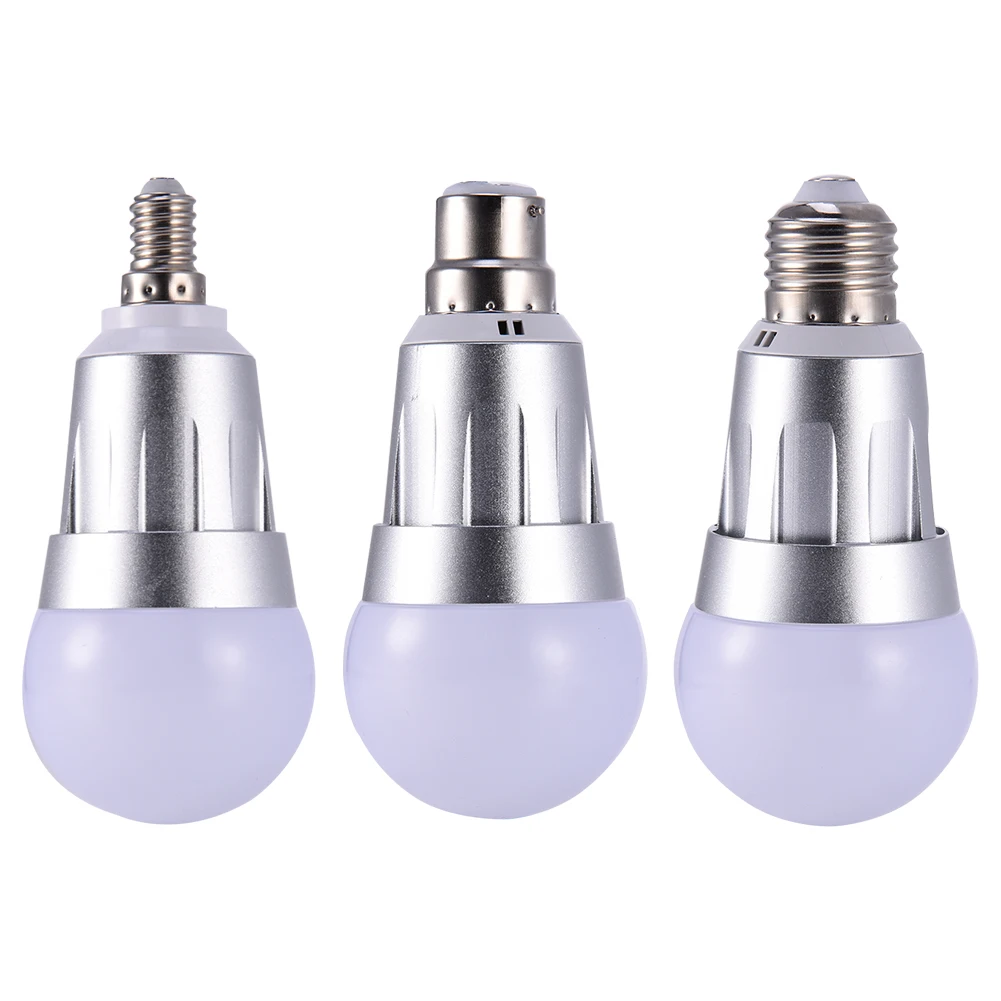 Умная Светодиодная лампа E27 RGBW с Wi-Fi оссветильник ный прибор для умного дома