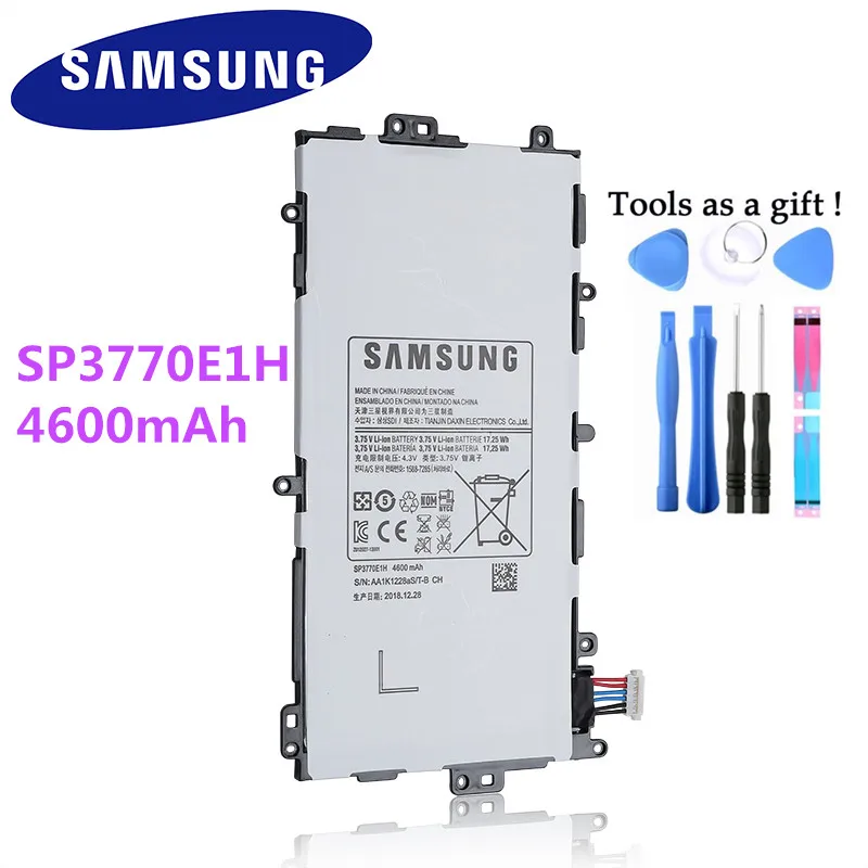 100% Оригинальный аккумулятор для планшета SP3770E1H Samsung N5100 N5120 Galaxy Note 8 0 N5110