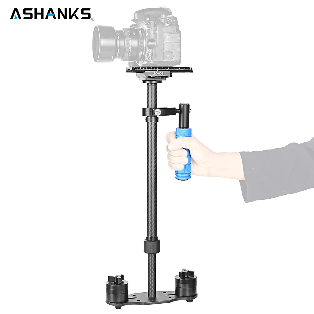 S60 Steadycam 3 кг 60 см углеродное волокно Ручной Стабилизатор Steadicam DSLR Видеокамера фотография S60C с сумкой для фотосъемки