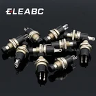 10 шт. нормально открытый мини мгновенного действия с пружинным возвратом кнопочные переключатели черный