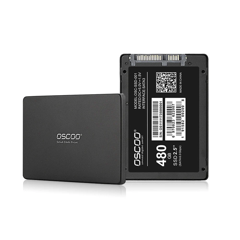 

OSCOO SSD-001 TLC 2258XT 2,5 дюймов SATA3 SSD 120 ГБ/240 ГБ/480 Гб Твердотельный накопитель, жесткий диск для ноутбука