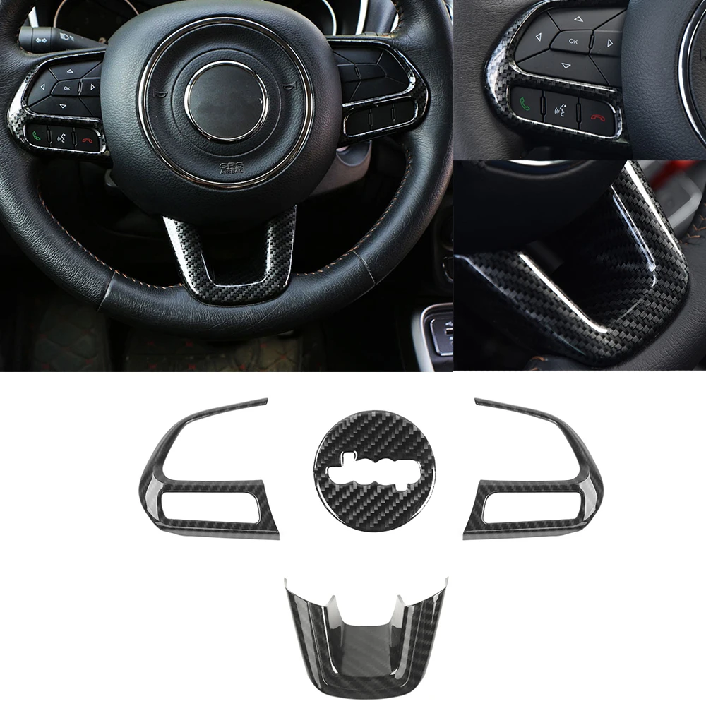 Для Jeep Compass 2017 2018 2019 2020 2021 Renegade 2015 автомобильный комплект Рулевого Колеса