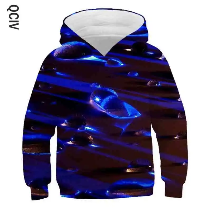 Autumn Winter hot sale Water droplets candy Kids Boys Girls Hoodie Clothes Clothing Hoodies Boy Girl Sweatshirts T-shirt Hoodied |