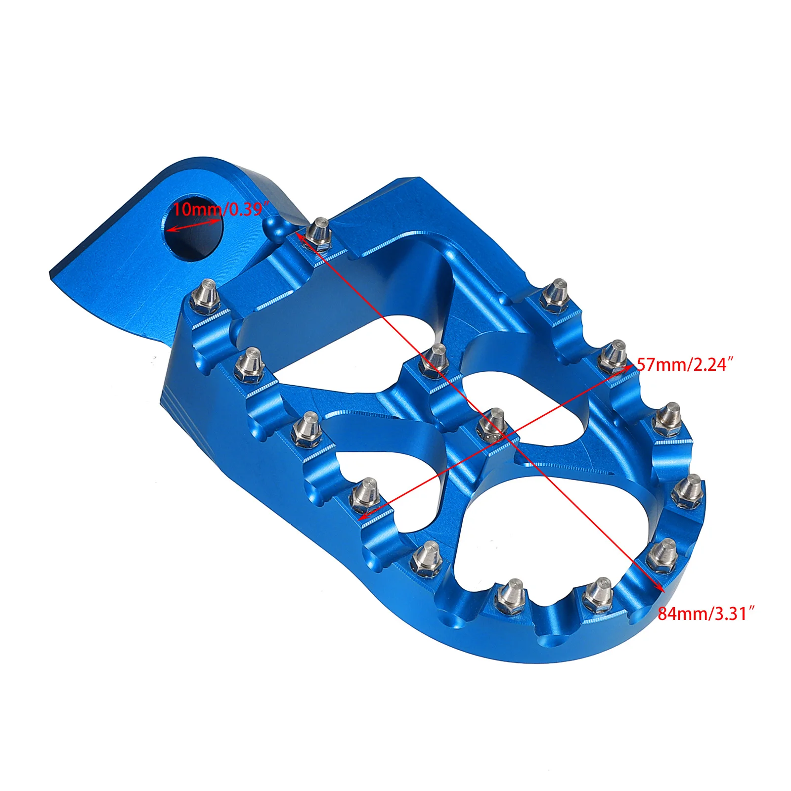 Для Yamaha YZ 85 125 250 250FX WR R X 450 F YZ125 FZ CNC мотоциклетные подножки широкая педаль