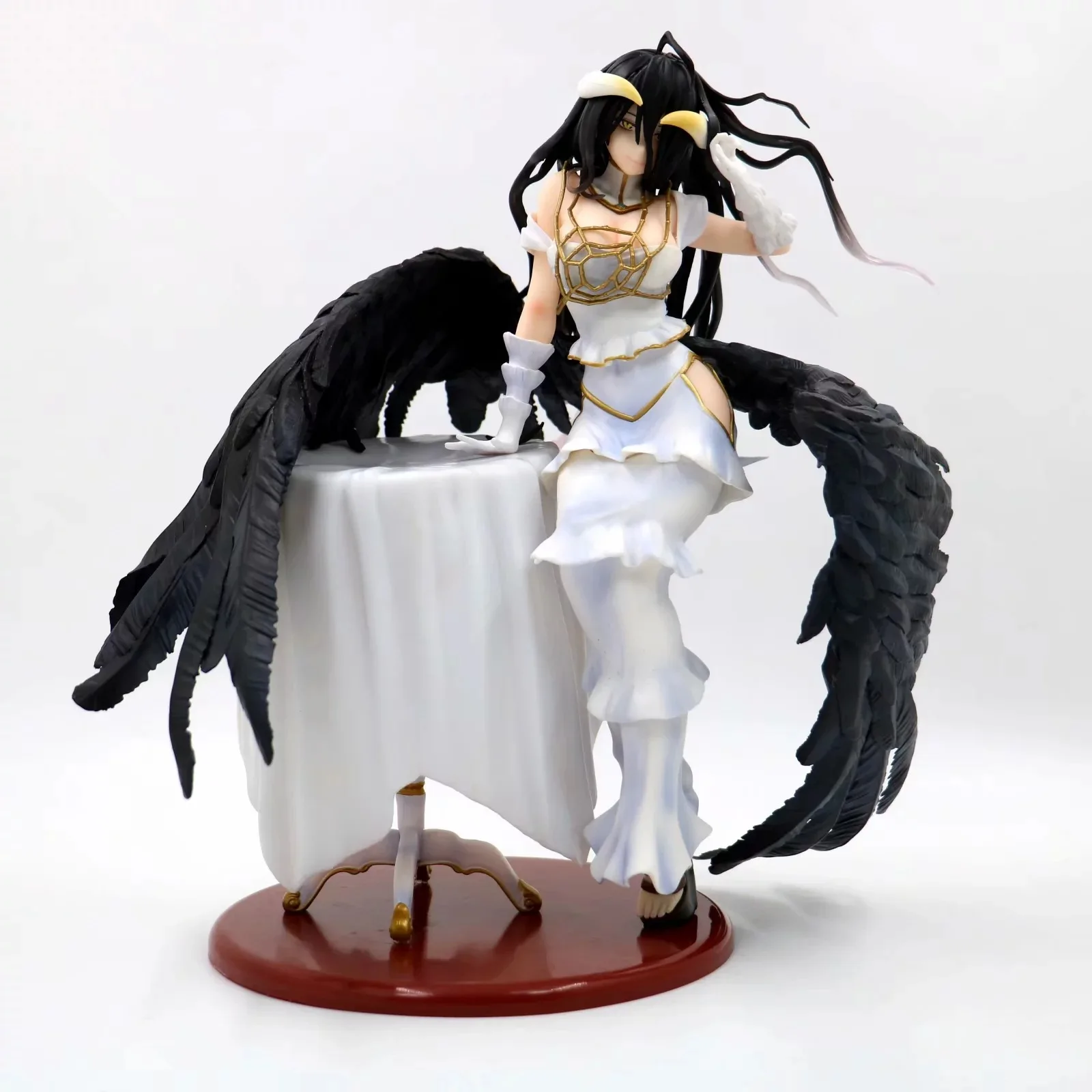 

Anime Albedo Furyu Black Angel Sexy Figure Collection Model Toys