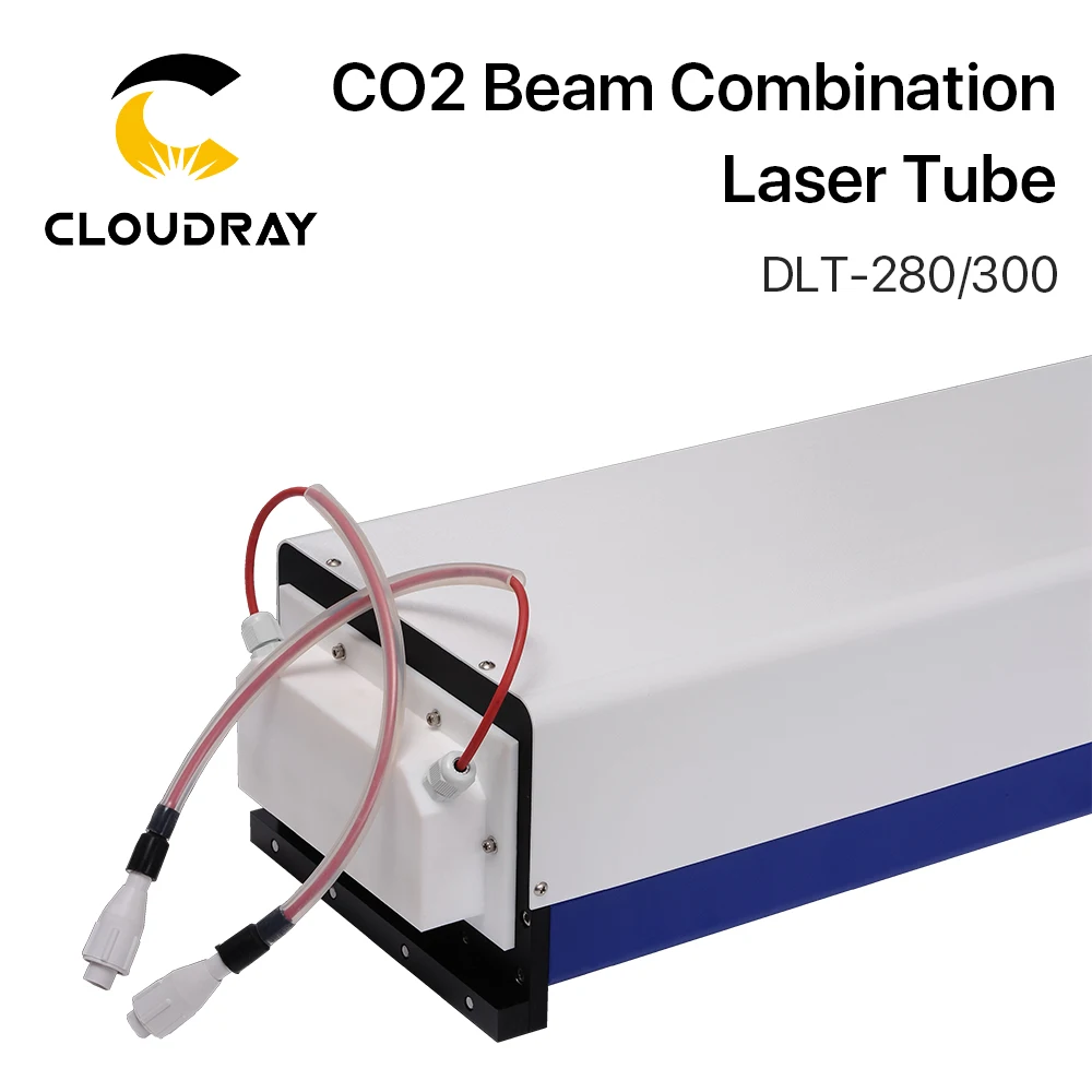 Комбинация луча Cloudray Yongli LT07YLD280/LT07YLD300 лазерная трубка для лазерной