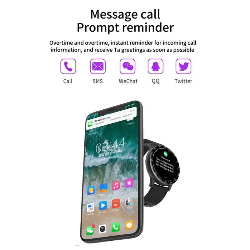 

Smart Watch Men DIY Watchface Full Touch Fitness Tracker Heart Rate Blood Pressure Smart Clock Women Smartwatch For Xiaomi Apple