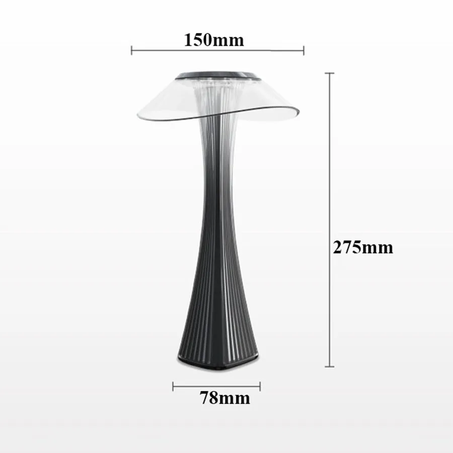

Acrylic LED Bar Table Lamps Modern Restaurant Dinner Table Light Rechargeable Battery Desk Lamp Cafe Bar KTV Desktop Night Lamps