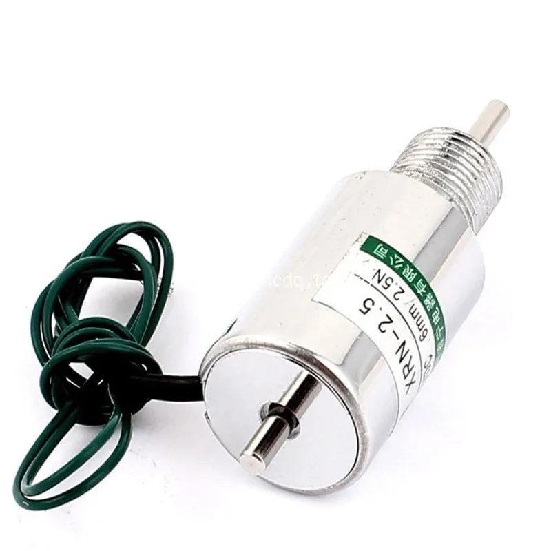 Электромагнитная трубка для спирали 12 В 24 постоянного тока всасывание 6 мм 14 Вт