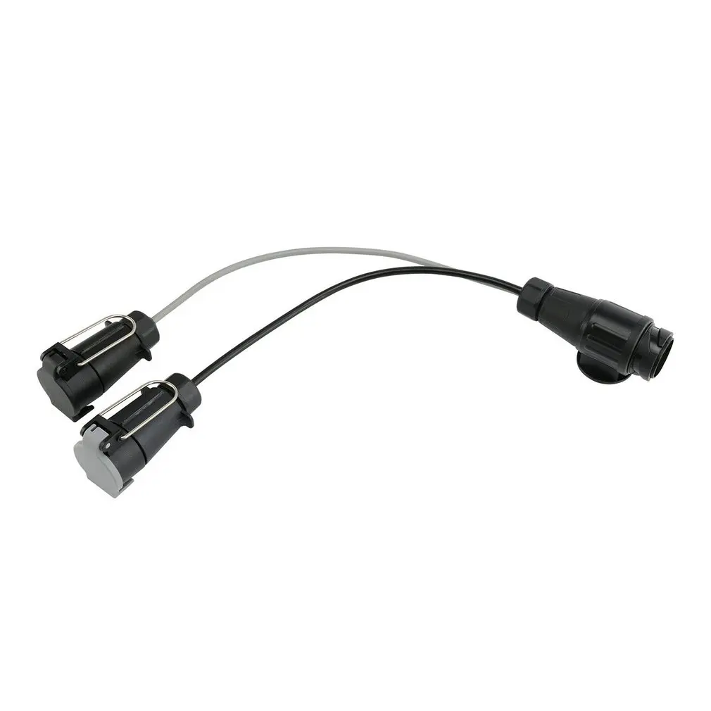 

13 Pin to 7 Pin Adaptor Trailer Extension Lead Caravan Towing Socket Plug Board Connectors Car Accessories