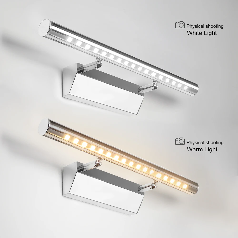 Современный настенный светильник светодиодный зеркало 85-265V 3W 5W 7W освещение шкафа
