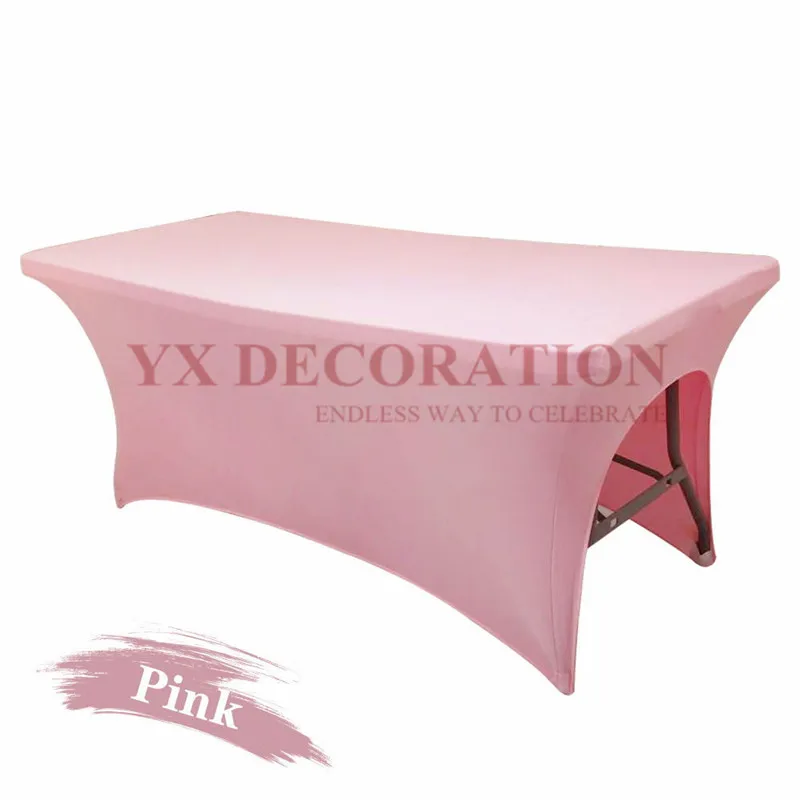 5 шт. прямоугольник стрейч чехол для стола из спандекса лайкра домашняя кухня