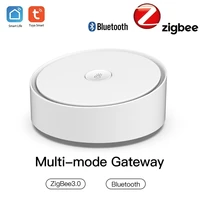 tuya smart zigbee bluetooth mesh hub multi mode gateway home bridge smart life app remote control works with alexa google home