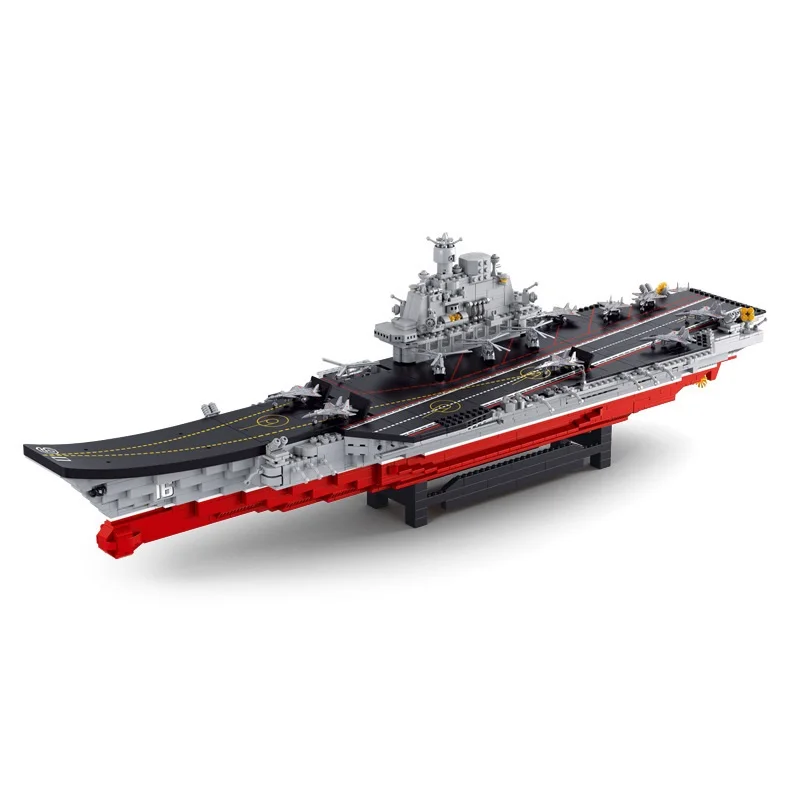 

Sluban 0388 Navy Plane Aircraft Army Base Ship Millitary Air Force Transport Building Blocks Educational Bricks Toys Gift