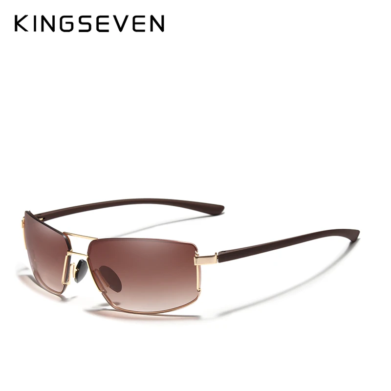 Мужские солнцезащитные очки KINGSEVEN классические брендовые дизайнерские унисекс в