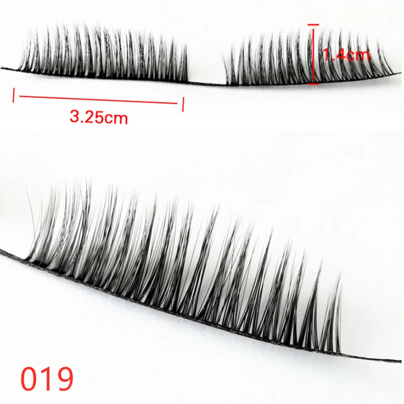 10 пар Короткие ресницы из искусственной норки полупродукт накладные