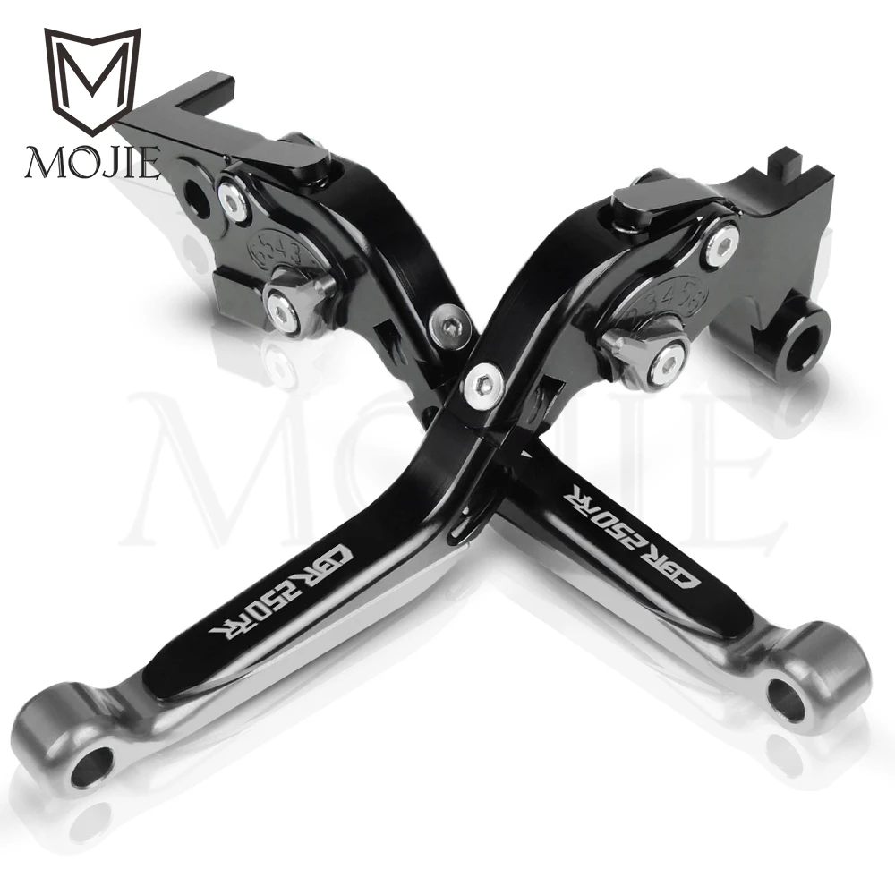 Titanium Мотоцикл CBR 250 RR Рычаги Тормозная система сцепления CNC регулируемый складной для Honda CBR250RR CBR 250 RR CBR250 RR - Цвет: Titanium