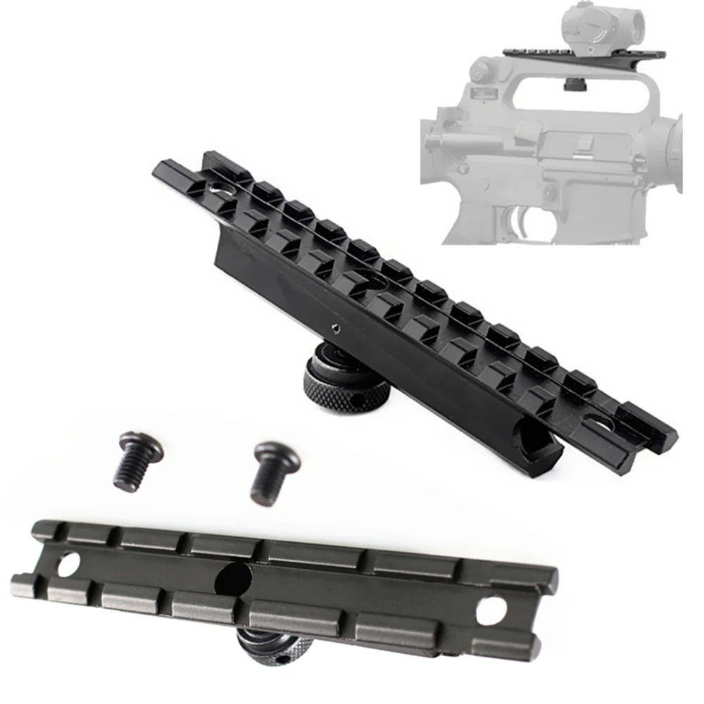 FIRECLUB Tactical. 223 M4/M16 Carry адаптер рукоятки рейку 6 слотов оптический Weaverer Picatinny Scope Base 20 мм AR плоский верх