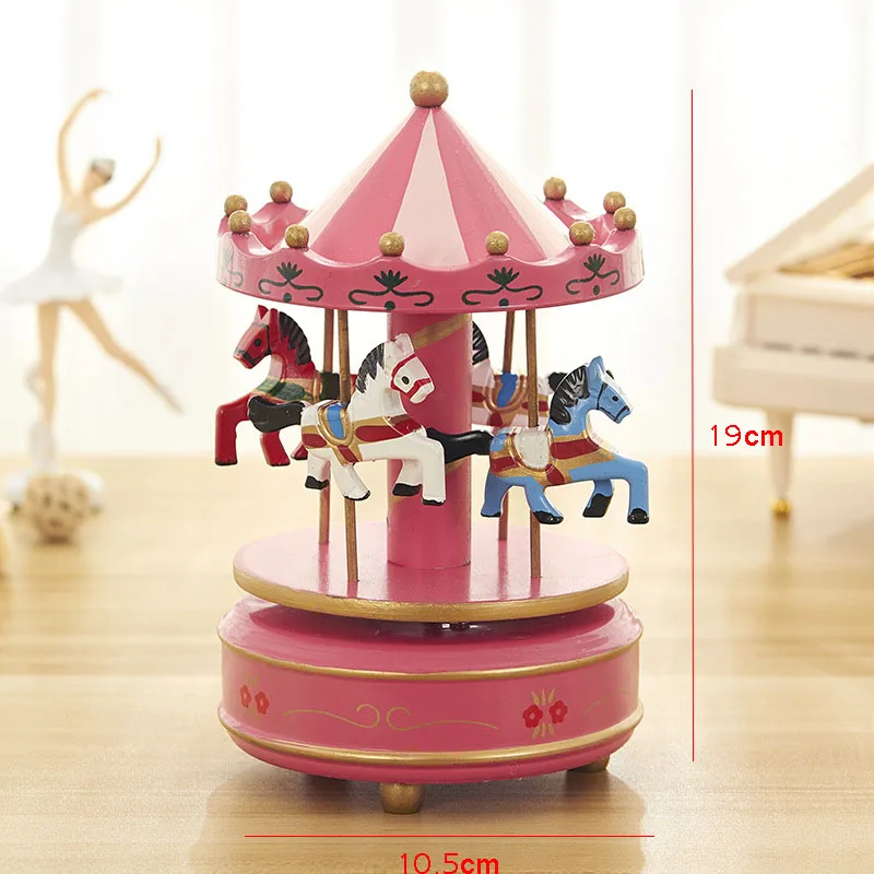 

Carousel Music Sailor Moon Clockwork Music Box Howl's Moving Castle Living Room Decoration Birthday Valentine's Day Gift
