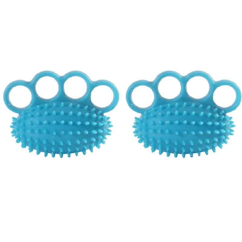 

2X Hand Grip Strengthener Finger Exerciser Fingers Hand Grip Ball Strengthener Exercise Anti-Spasticity Ball