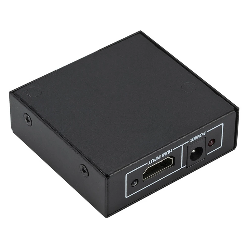 HDMI сплиттер 1 в 2 Выход HDCP с питанием 1080P для Xbox PS4 PS3 Apple TV HD ABS материал четыре