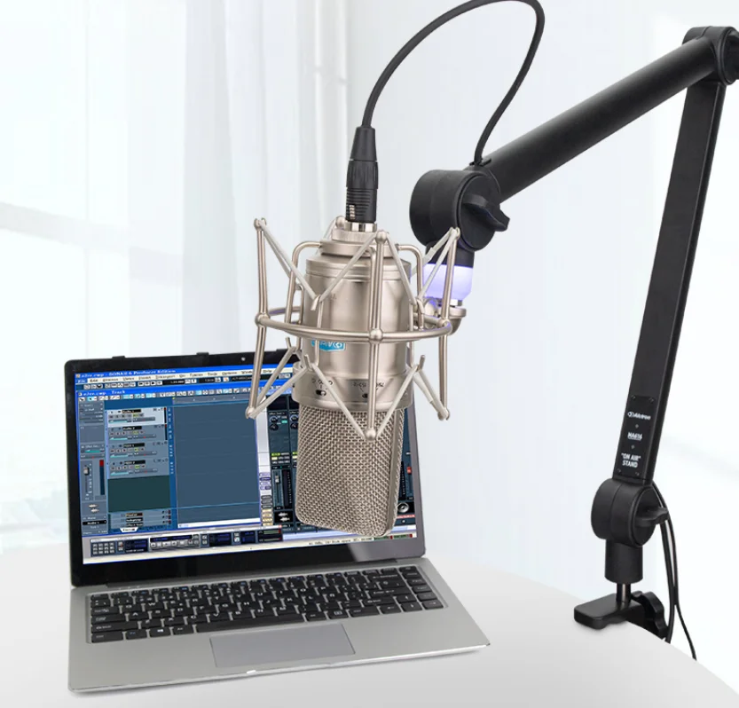 MA616 M Size 36.5CM Luxury Microphone Cantilever Bracket for Professional Radio Station Live | Электроника