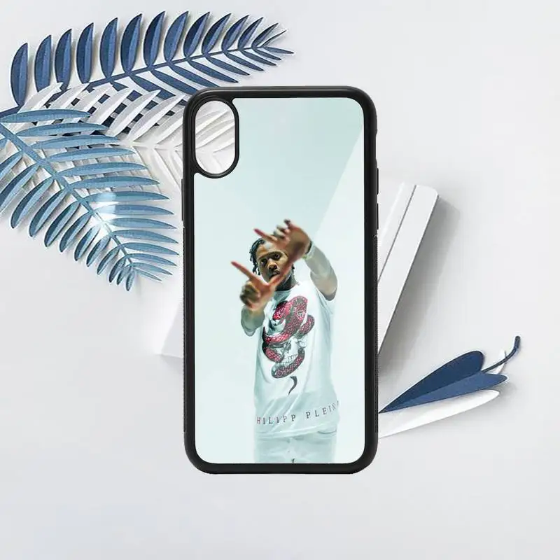 

lil durk American rapper Phone Case PC for iPhone 11 12 pro XS MAX 8 7 6 6S Plus X 5S SE 2020 XR