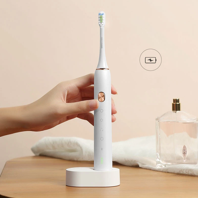 Xiaomi Soocare X3 Soocas электрическая зубная щетка Водонепроницаемая беспроводная зарядка звуковая обновленная поддержка перезаряжаемая ультра звуковая для взрослых