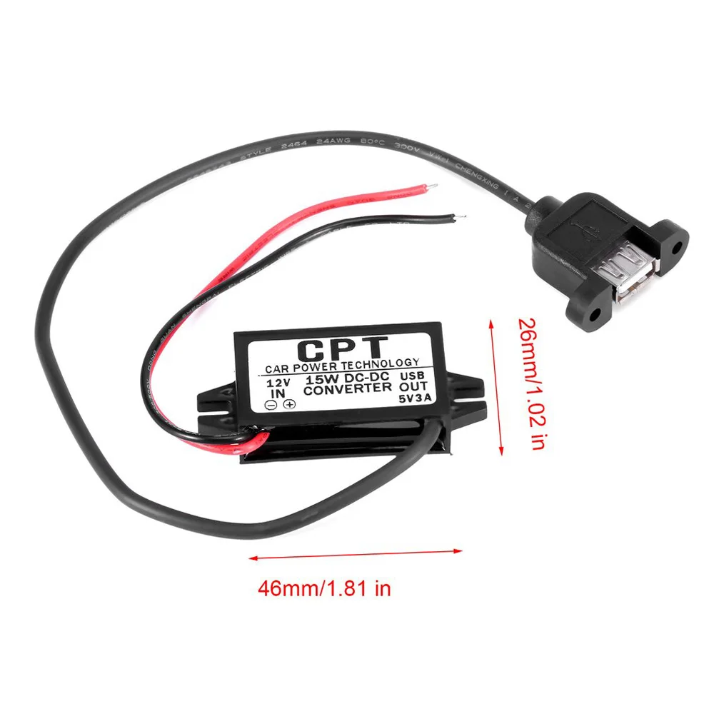 Автомобильное зарядное устройство с USB-портом 12-5 В 3 А | Автомобили и мотоциклы