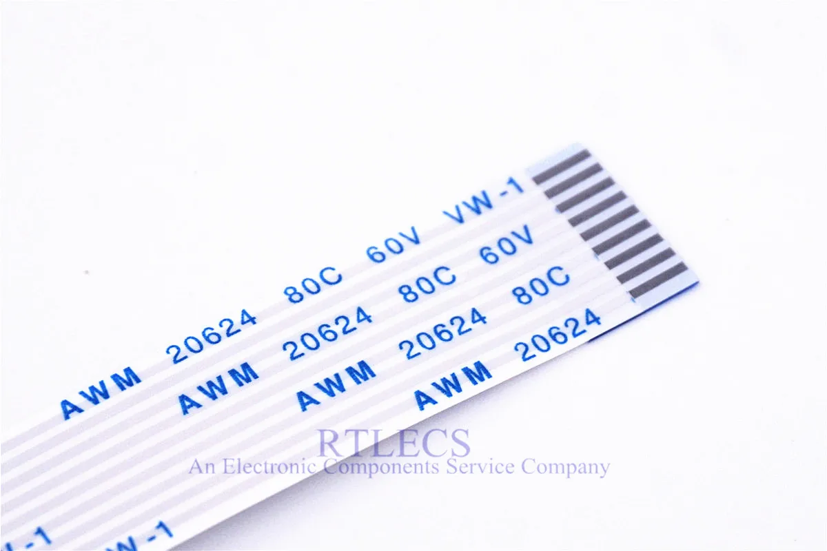 Плоский гибкий кабель FPC 5 шт. шаг джемпера FFC 1 25 мм 9 контактов одинаковые контакты