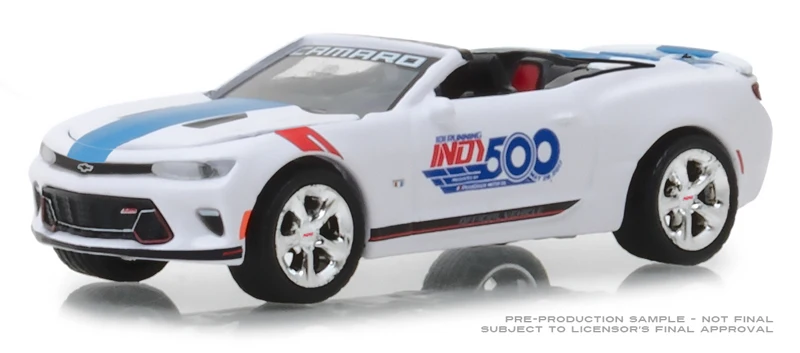 Игрушечный автомобиль GreenLight 1:64 2017 Chevro let Camaro Convertible 500 игрушечный из сплава