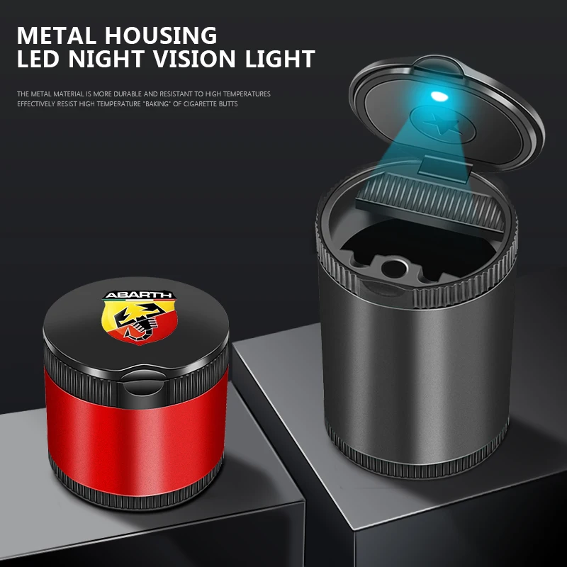 Металлическая огнестойкая пепельница светодиодный светильник из алюминиевого