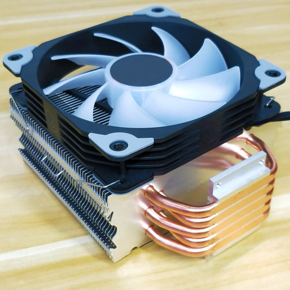 Светодиодный светильник RGB с 5 тепловыми трубками кулер для процессора