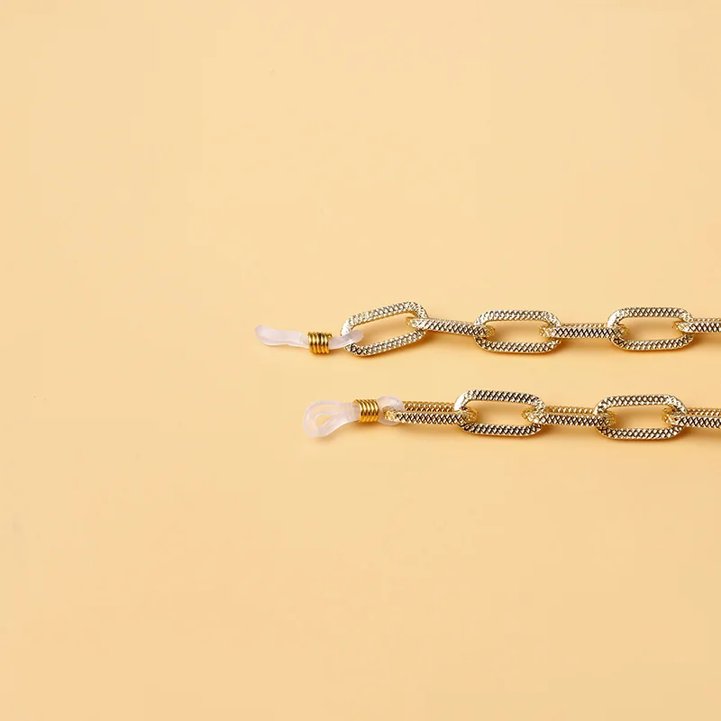 

Fashion Golden Eyeglass Strap Reading Glasses Hanging Chain Sunglasses Spectacles Holder Neck Cord Glasses Slip Metal Chain