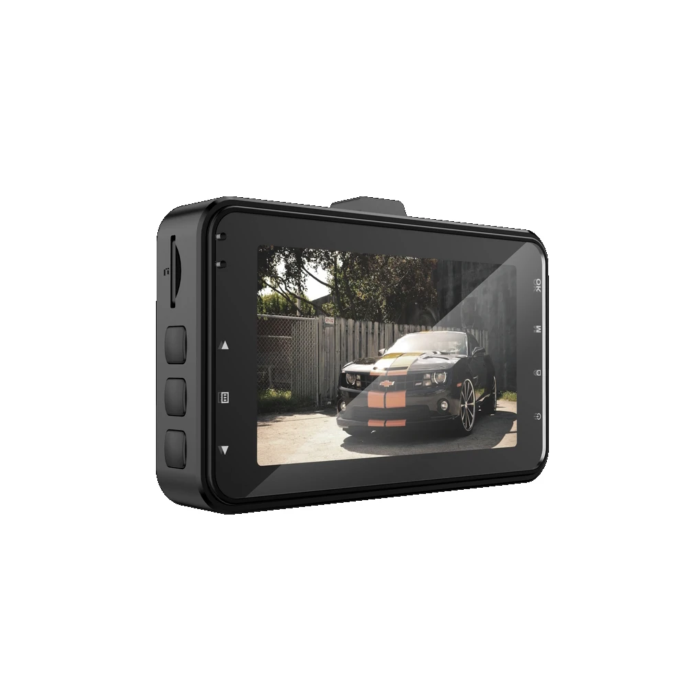 Автомобильный видеорегистратор 3 дюймовый 1080P HD с одним широкоугольным