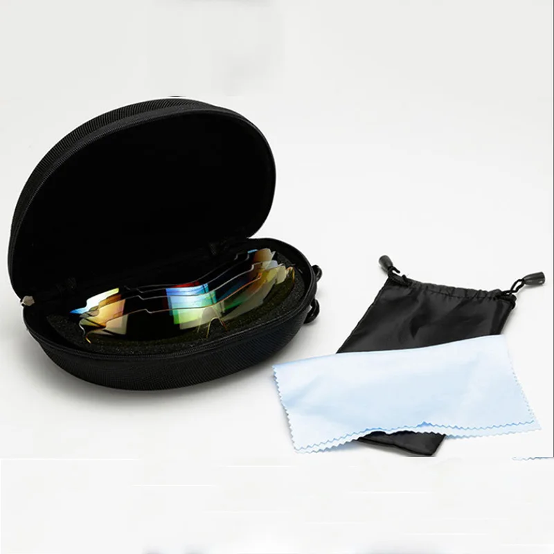 5 линз велосипедные очки для мужчин солнцезащитные спорта на открытом воздухе MTB