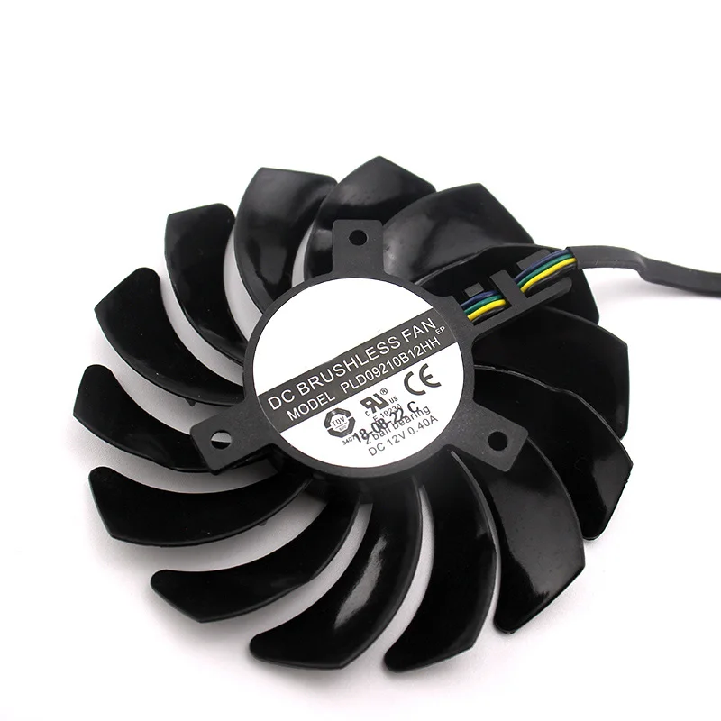 Новый оригинальный вентилятор для видеокарты ПК MSI RTX 2080 DUKE 2080Ti PLD09210B12HH PLD10010B12HH 4