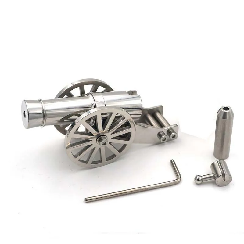 Миниатюрные металлические пушки Наполеона из нержавеющей стали настольная