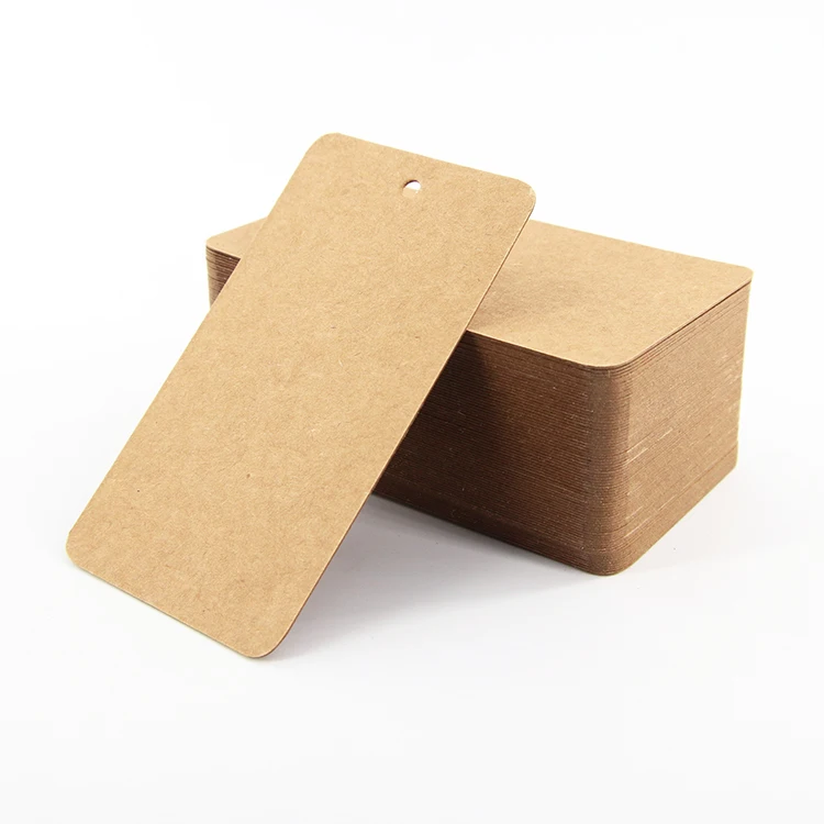 100 шт. Бумага теги белого цвета ручной работы свадьбы Рождества этикетка с