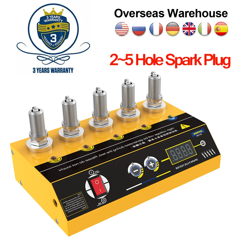 Оригинальный автомобильный тестер свечей зажигания AUTOOL тестеры 220 В 110 в