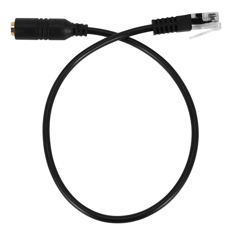 3 5 мм штекер Джек на RJ9 iPhone bluetooth гарнитура для офиса Кабель адаптер
