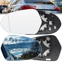 for audi a6 quattro s6 allroad avant 2012 2018 left right side door wing mirror glass heated aspherical replacement lens clear