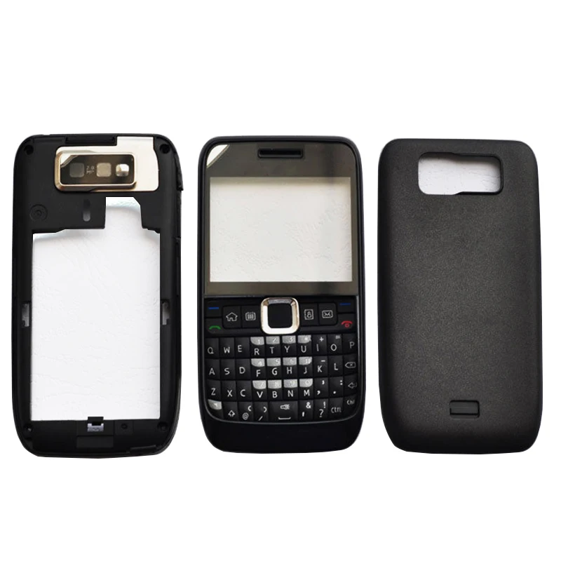 ZUGZUC новый пластиковый полный корпус для Nokia E63 Полный Корпус задняя крышка +