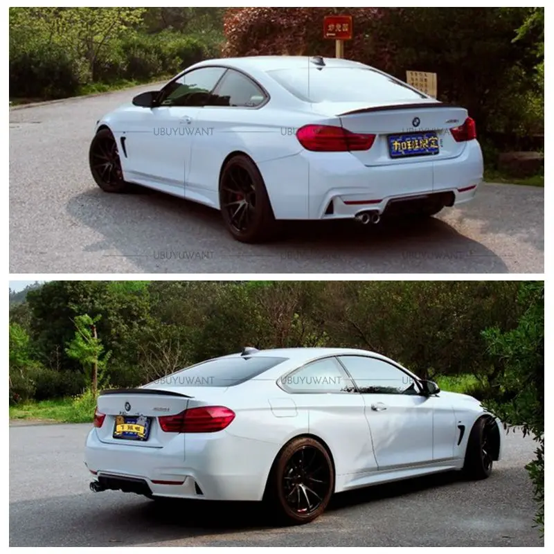 Высококачественный задний спойлер UBYUWANT из углеродного волокна для BMW F32 4 серии 428i