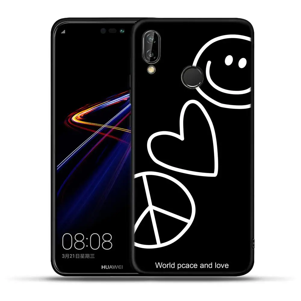 Художественный чехол с линиями для huawei P20 P30 Pro Коврики 10 20 Lite Y5 Y6 Y7 Y9 Prime P Smart плюс чехол s силиконовый чехол Coque Etui